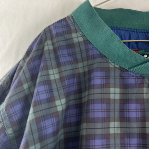 Highlander Windwear Men's Plaid Golf Pullover - Picture 4 of 11